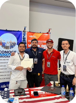 Equipo ICE en eventos internacionales